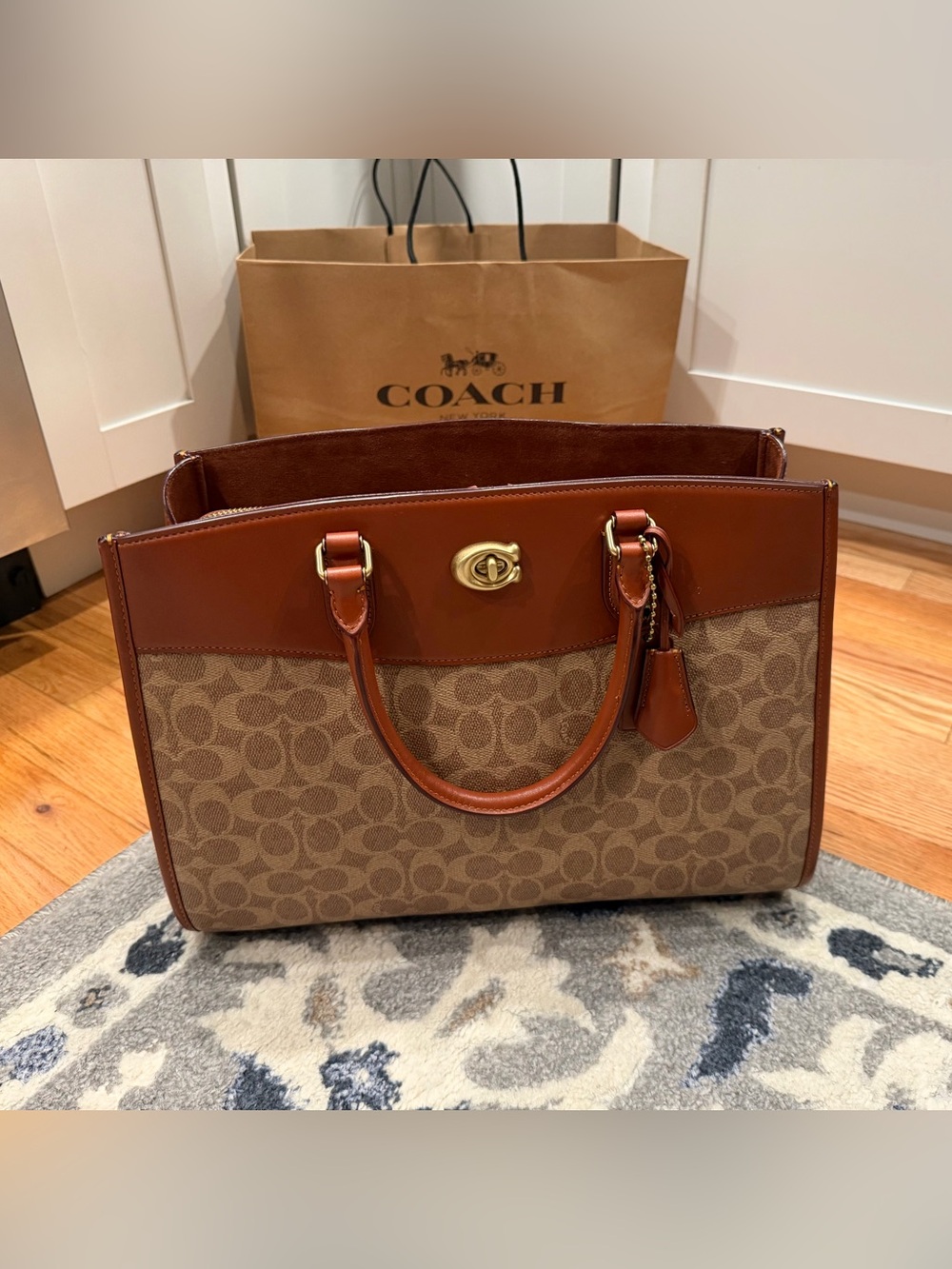 COACH BROOKE CARRYALL “LIKE NEW” - Picture 8 of 13